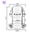 Transparent TPE Hollow Butt Plug For SM Fun