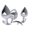 Stainless Steel Anal Prostate Masssager Butt Plug - Adult Toys 