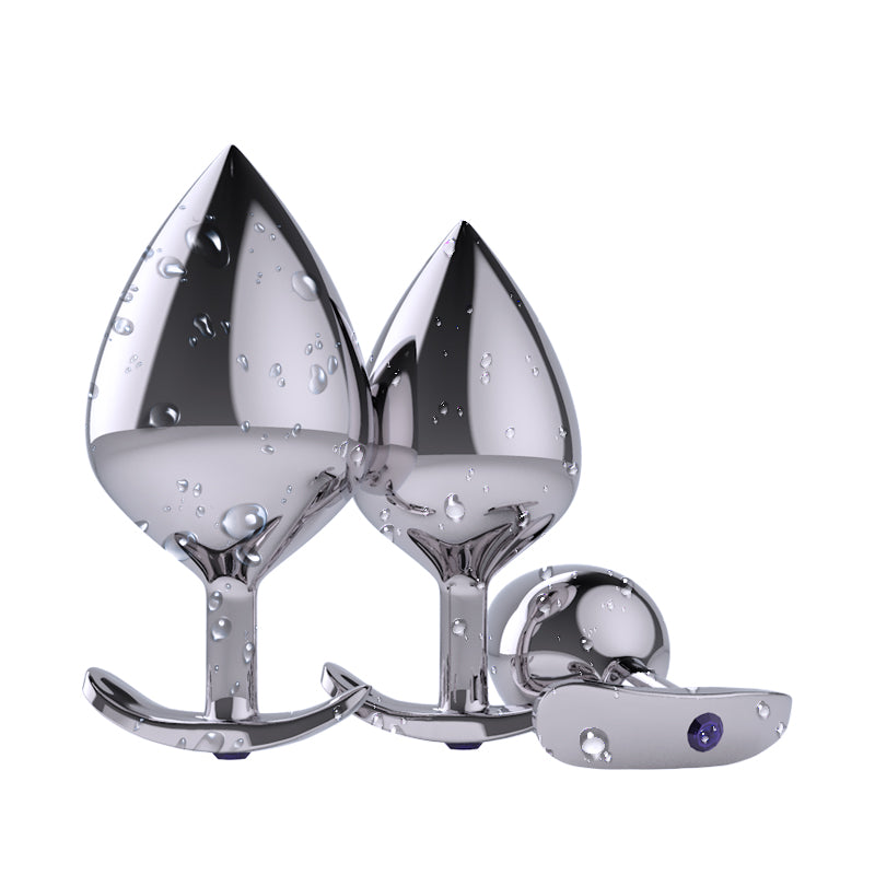Stainless Steel Anal Prostate Masssager Butt Plug - Adult Toys 