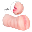 3D Real Pussy And Oral Pocket Pussy Double Use Masturbation - Adult Toys 