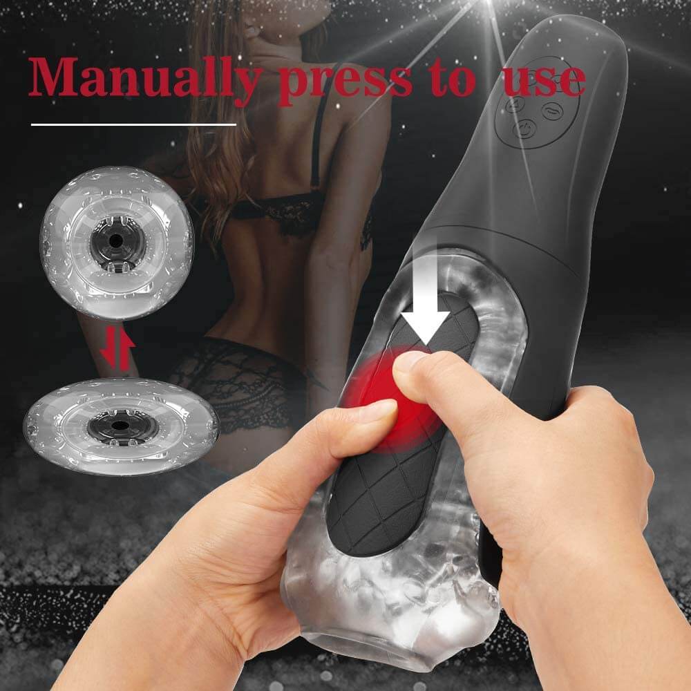 Vacuum Masturbator Suction Handheld Flip Masturbator Vacuum Masturbator Suction Handheld Flip Masturbator