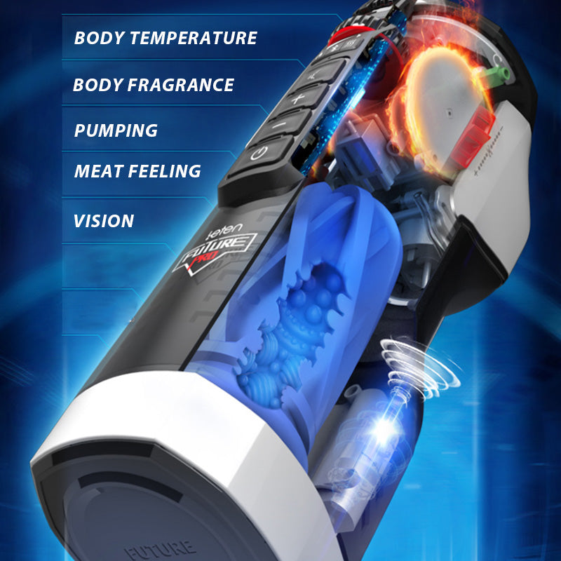 Leten Automatic Telescopic Heating Voice Perfume Motorized Male Mastur Leten Automatic Telescopic Heating Voice Perfume Motorized Male Mastur