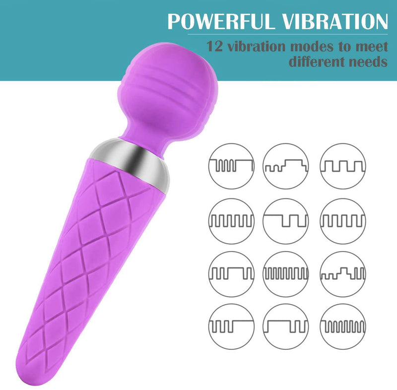 Electric Wand Massager Vibrator For Women Adult Toy - Adult Toys 