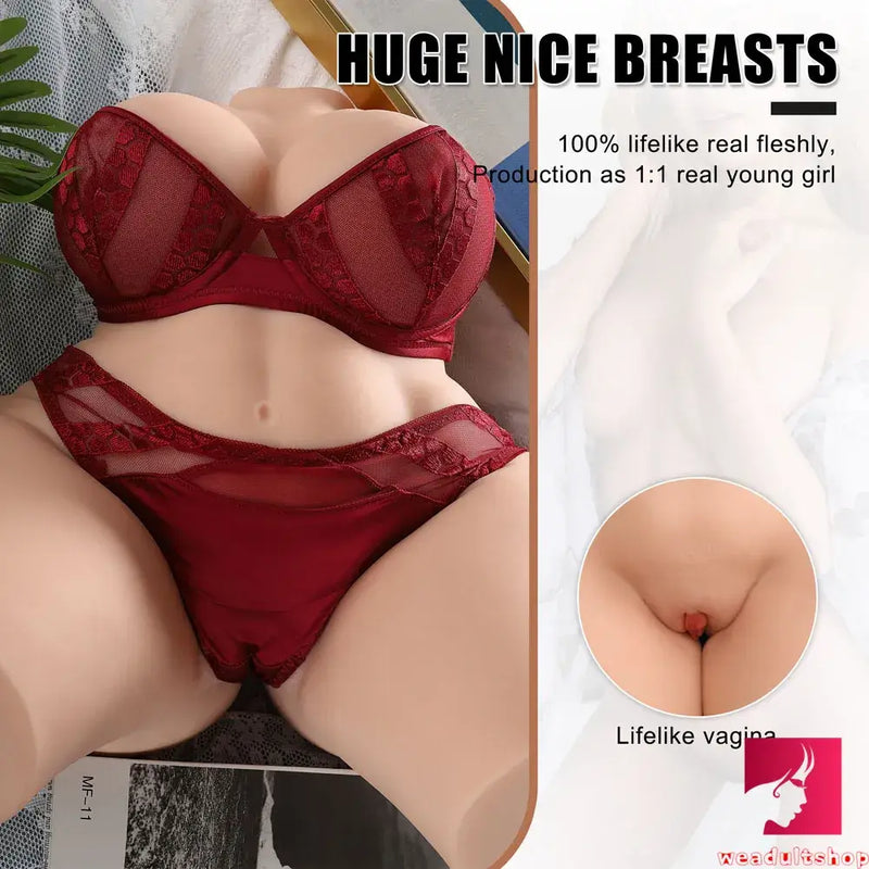 25.35lb High Quality TPE BBW Sex Doll Torso Fat Women Sex Toy