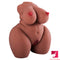 8.6lb Ebony BBW Sex Doll Torso For Men Sex For Big Booty Sex