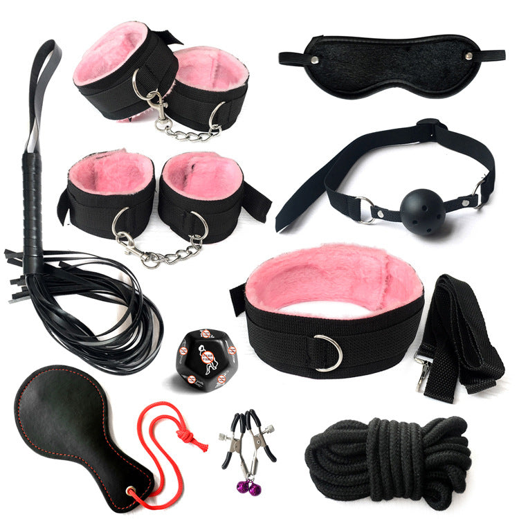 BDSM Sex Bondage Kit Adult Game Set Restrain Sex Toys For Couples - Adult Toys 