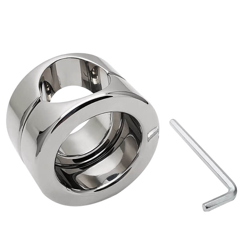 Stainless Steel Scrotum Penis Stretcher Male Sex Toy