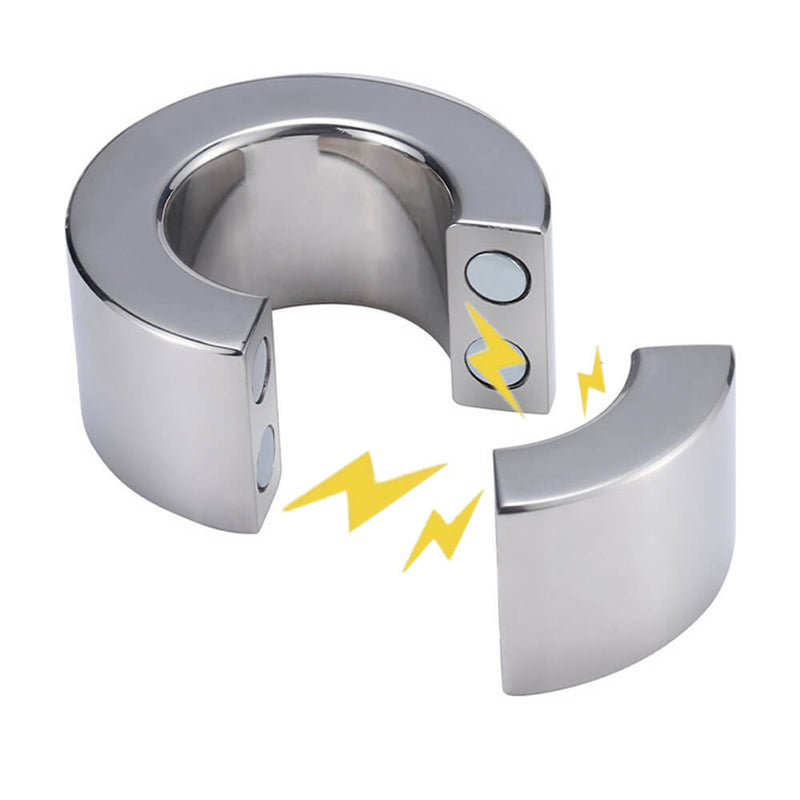 Stainless Steel Magnetic Ball Stretcher Testis Weight For Men