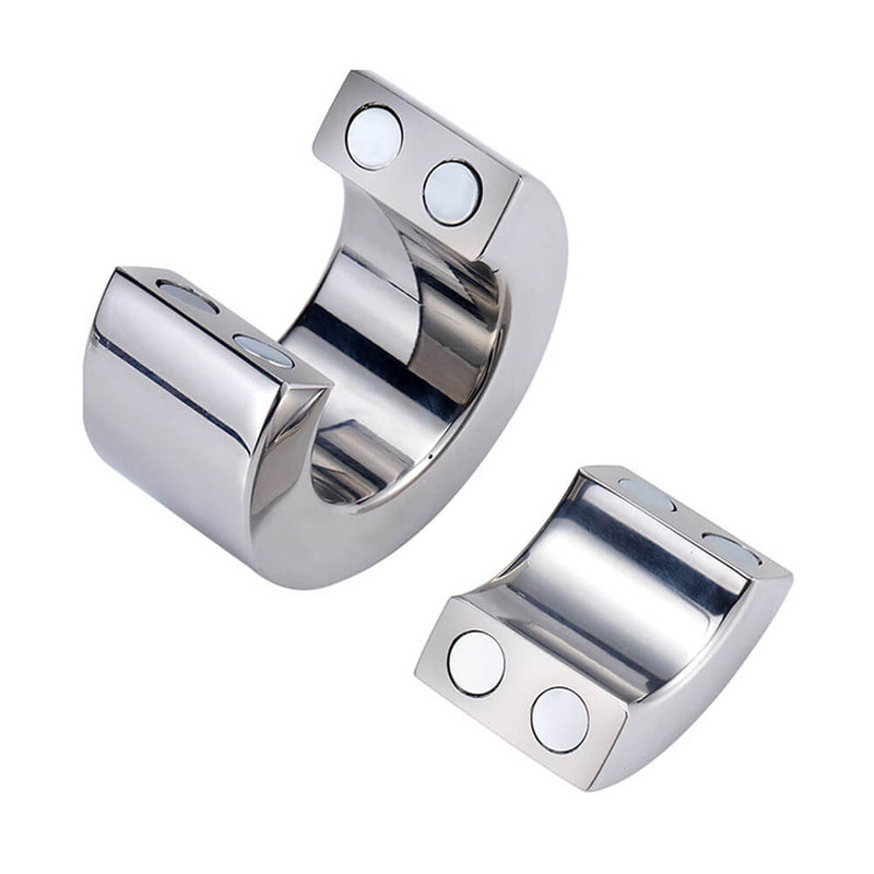 STAINLESS STEEL MAGNETIC BALL WEIGHT TESTICLE STRETCHER RING