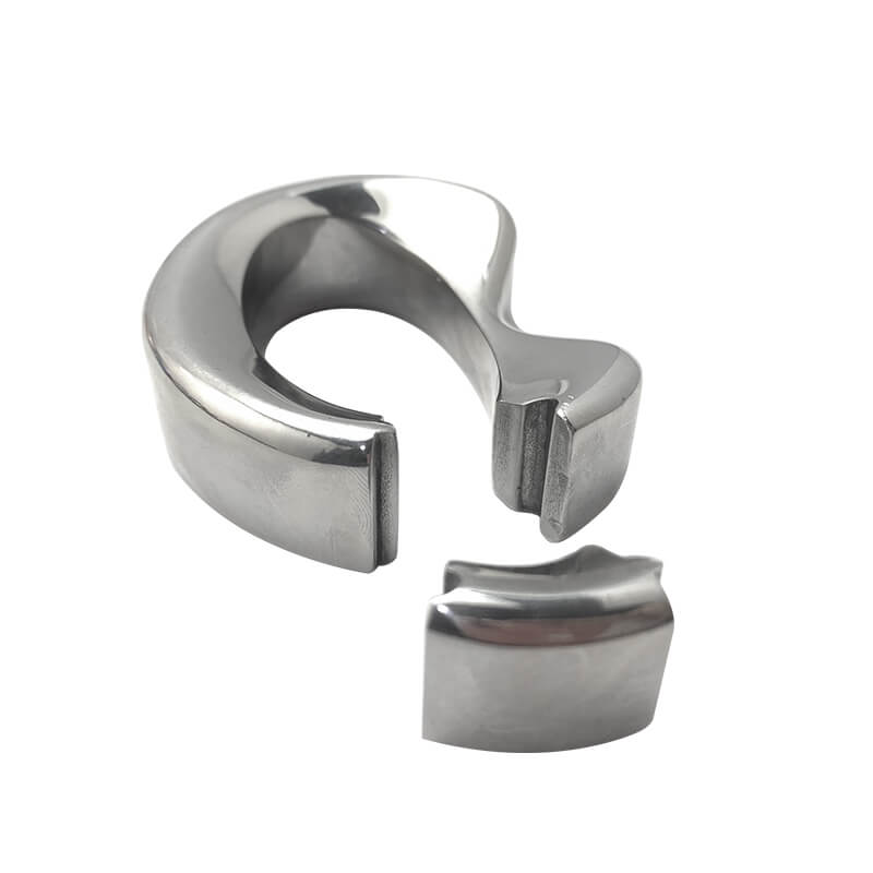 Stainless Steel Lock Cock Ring Weight male metal Ball Stretcher