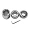 Stainless Steel Testicle Ball Stretcher Scrotum Locking Pendant Weight