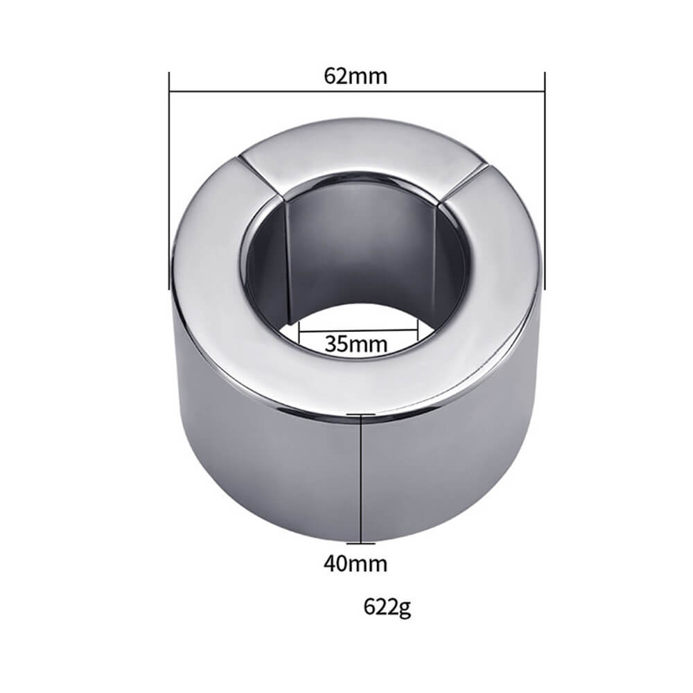 Stainless Steel Magnetic Ball Stretcher Testis Weight For Men