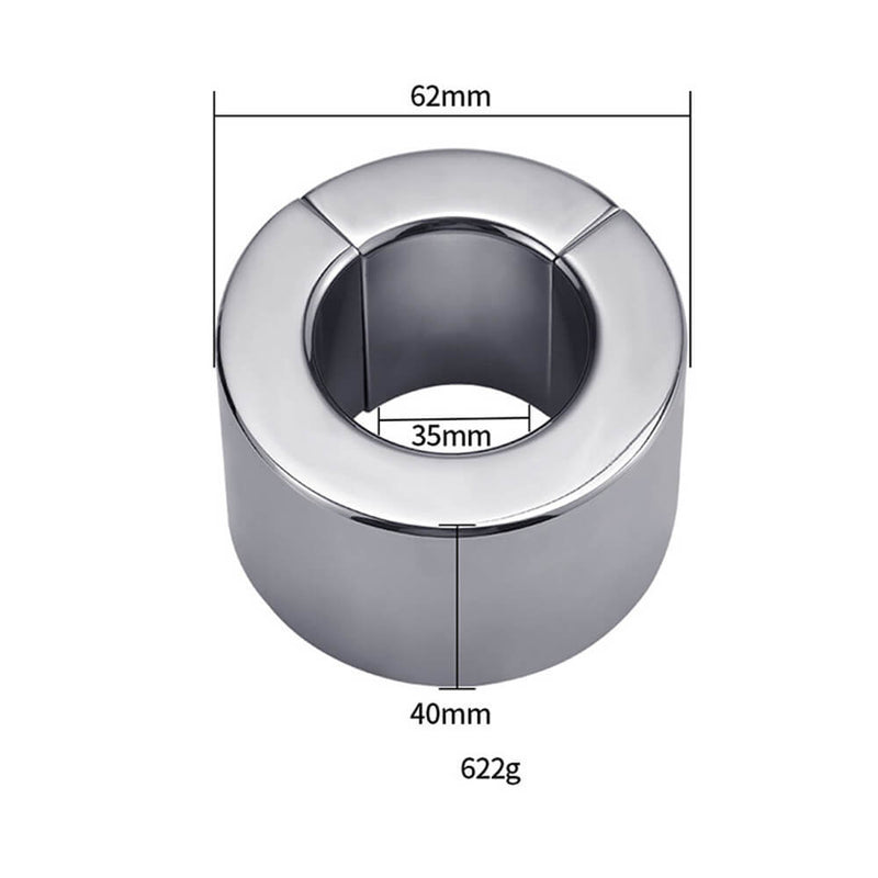 Stainless Steel Magnetic Ball Stretcher Testis Weight For Men