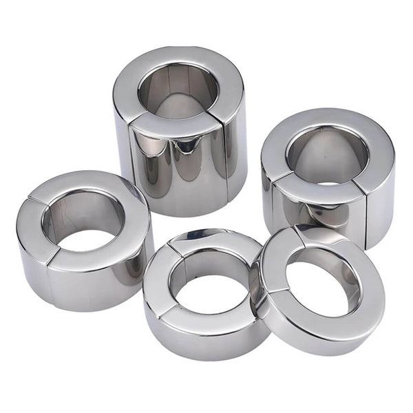 Stainless Steel Magnetic Ball Stretcher Testis Weight For Men