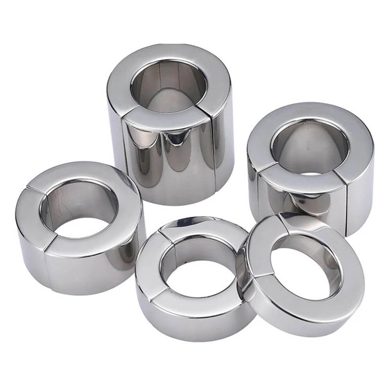 Stainless Steel Magnetic Ball Stretcher Testis Weight For Men