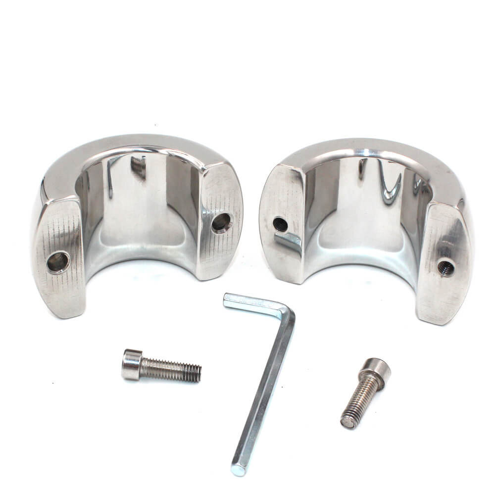 3 Size Stainless Steel Scrotum Penis Restraint Pendant Ball Stretcher