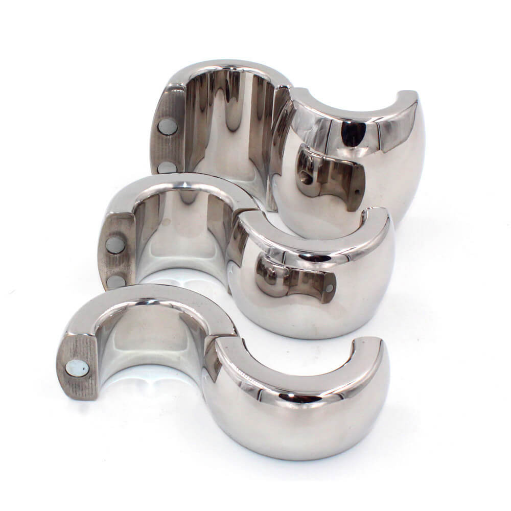 3 Size Stainless Steel Scrotum Penis Restraint Pendant Ball Stretcher