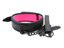 Leather Iron Chain BDSM Slave Collar For Adults Sex