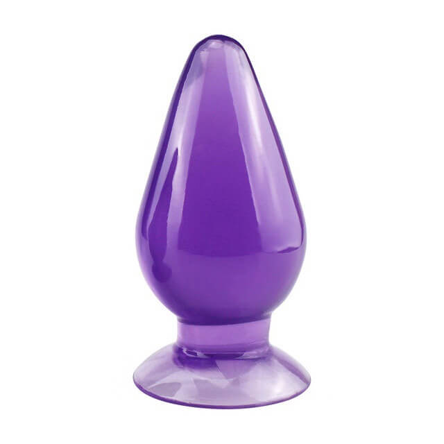 TPE Big Anal Plug For Adult Game With Suction Cup
