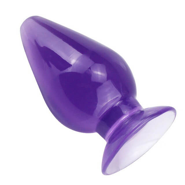 TPE Big Anal Plug For Adult Game With Suction Cup TPE Big Anal Plug For Adult Game With Suction Cup