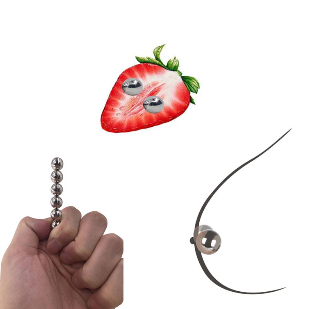Stainless Steel Powerful Magnetic Nipple Clamp For Men Women