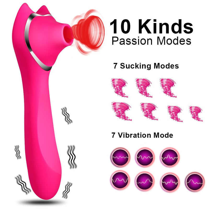 Fox Pulse Female Masturbation Sucking Heating Vibrator