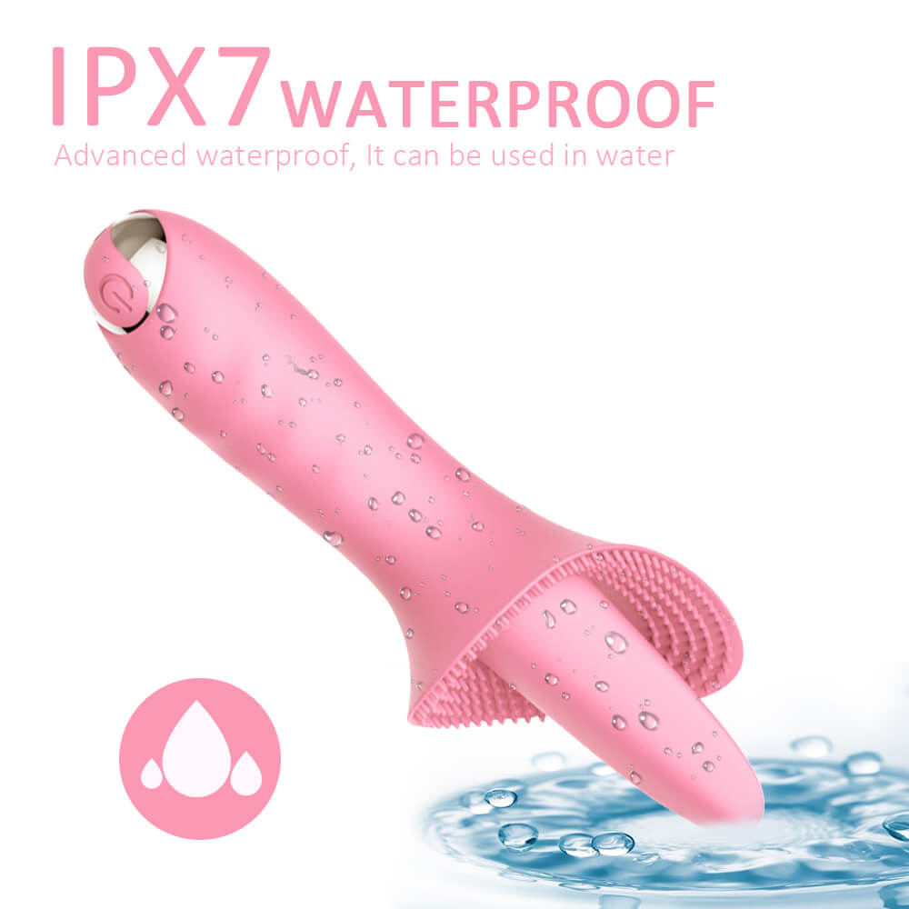 Oral Clitoral Licking Vibrator Tickler Sex Toy For Female