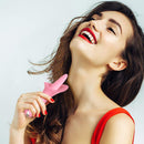Oral Clitoral Licking Vibrator Tickler Sex Toy For Female