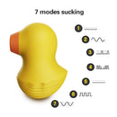 Duckling Vaginal Sucking Strong 7 Modes Vibrating Vibrator