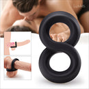 Silicone Double Penis Rings For Men Harder Ejaculation Adult Sex Toy - Adult Toys 