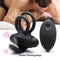 Remote Control Multi-speed Dual Vibrating Cock Ring Vibrator For Men - Adult Toys 