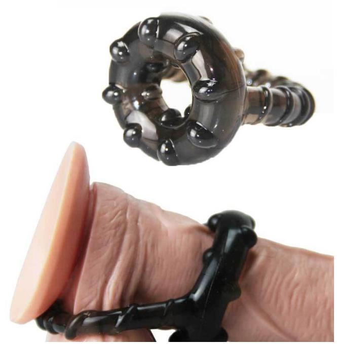 Triple Silicone Cock Ring For Men Delay Ejaculation Sex Toy - Adult Toys 
