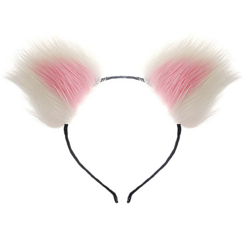 Soft Cat Ears Fox Tail Anal Plug With Cute Cosplay Accessories