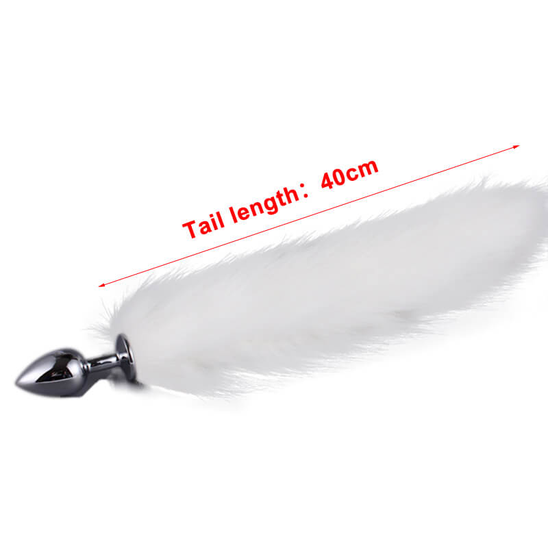 Soft Cat Ears Fox Tail Anal Plug With Cute Cosplay Accessories