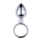 Stainless Steel Pull Ring Anal Plug For Anal Play