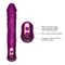 Telescopic Rotation Dildo G-spot Clitoris Sucker Vibrator - Adult Toys 