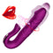 Telescopic Rotation Dildo G-spot Clitoris Sucker Vibrator - Adult Toys 