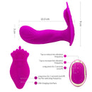 Multi-frequency Remote Control Vibrator Waterproof Anal Plug For Adult - Adult Toys 