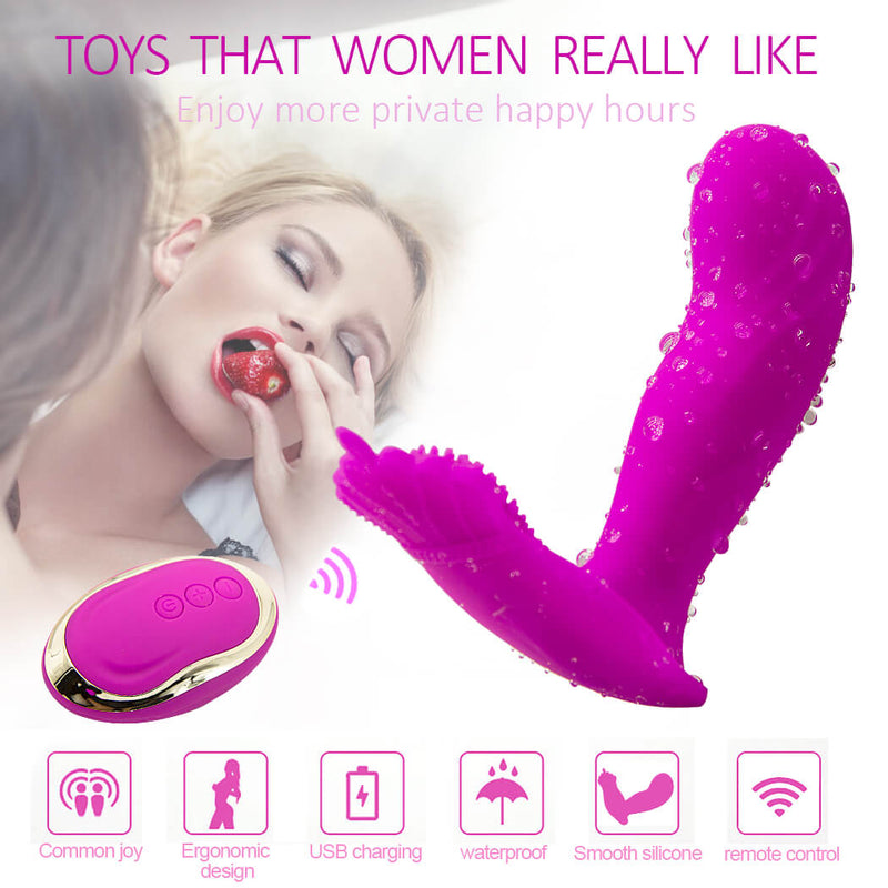 Multi-frequency Remote Control Vibrator Waterproof Anal Plug For Adult - Adult Toys 