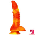 9.37in Premium Big Soft Dragon Dildo Adult Love Female Sex Toy