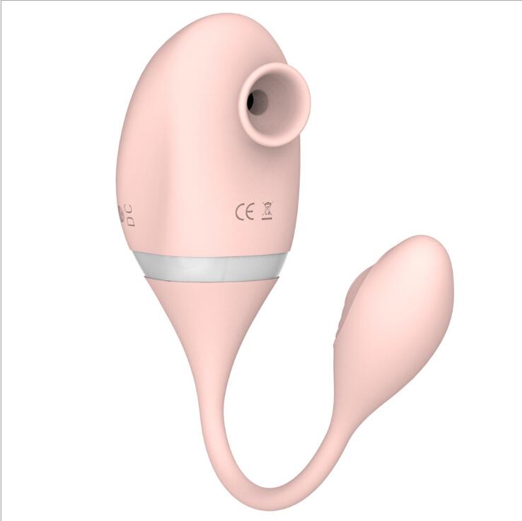 Sucker Shock-absorbing Double-headed Dual-use Vibrator