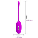 7 Frequency Vibration 3 Frequency Electric Shock USB 14609W Vibrator