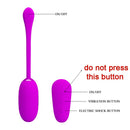 7 Frequency Vibration 3 Frequency Electric Shock USB 14609W Vibrator