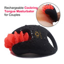 Otouch Penis Ring Electric Tongue Rotation Licking Pussy Massaging Toy - Adult Toys 