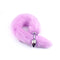 Silicone Fox Tail Anal Plug Jewelry Dildo Sex Toy