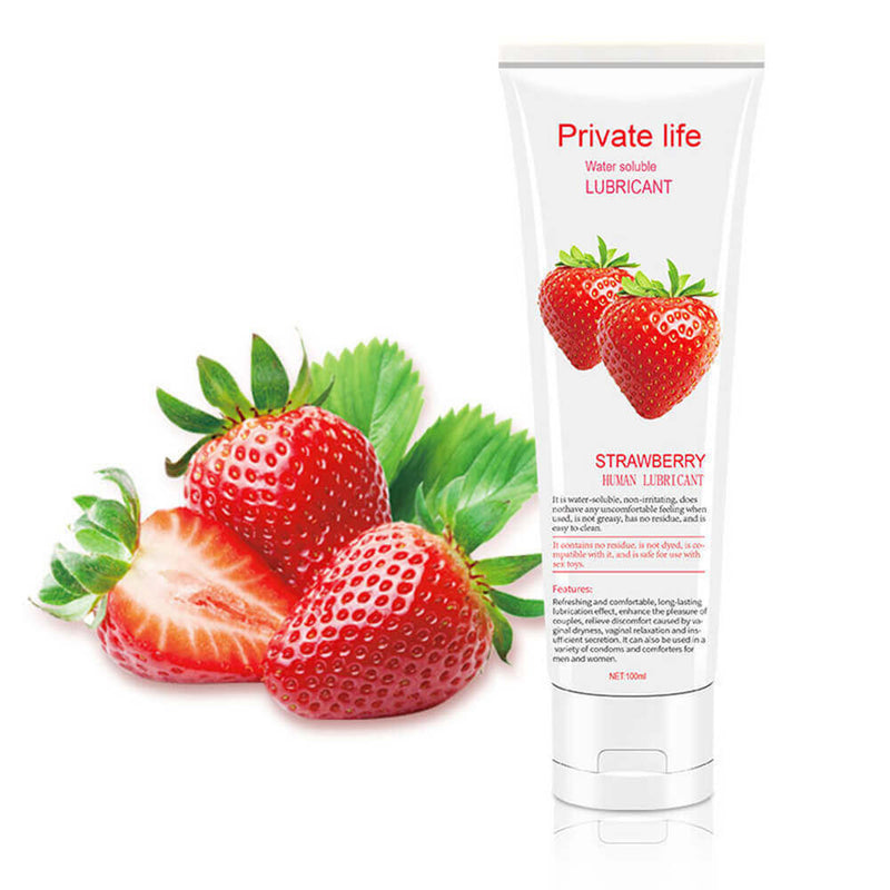 30 60ml 100ml Water Based Men Women Sex Lubricant Fruit Flavor