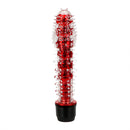 Crystal G-spot Clitoris Massage Vibrator With Soft Thorns AV Wand - Adult Toys 