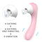 10 Frequency USB Magnetic Charging Vagina Suction Vibrator