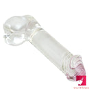 6.1in Real Looking Clear Glass Dildo For Women Men Orgasm