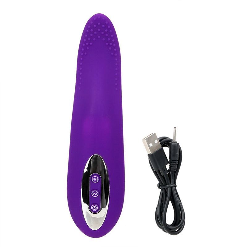 USB Charging Tongue Licking Oral Masturbation Vibrator